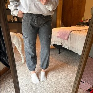 Vanilla Star Charcoal Jogger Pants